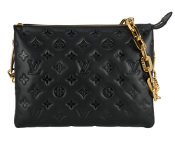 Coussin PM, Leather, Black, NFC, B/DB/S, 3*